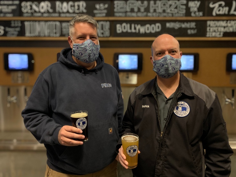 Roger Bedard and Patrick Jones, Poole's Island Brewing Company